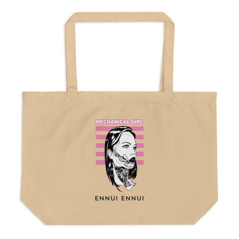 Mechanical Girl Eco Tote Bag - LARGE